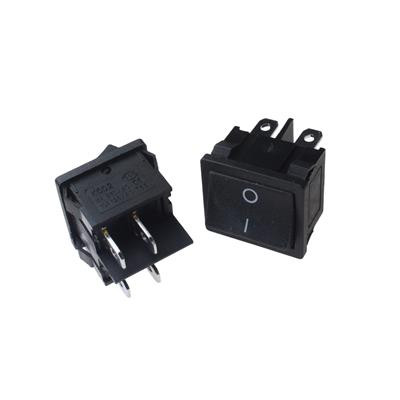کلید راکر ریستی دو حالته چهارپایه 6 آمپر 23.6*21*14.2 COPPER PINS