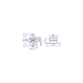 ترموسوئیچ حرارتی قابلمه ای 50 درجه 10 آمپر NO کد KSD-301